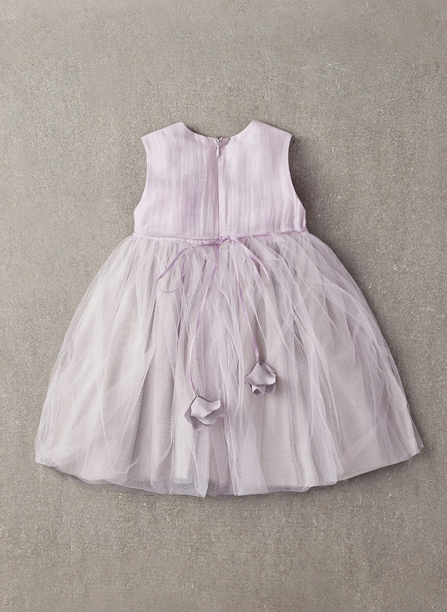 Nellystella LOVE Blossom Dress in Lavender Fog