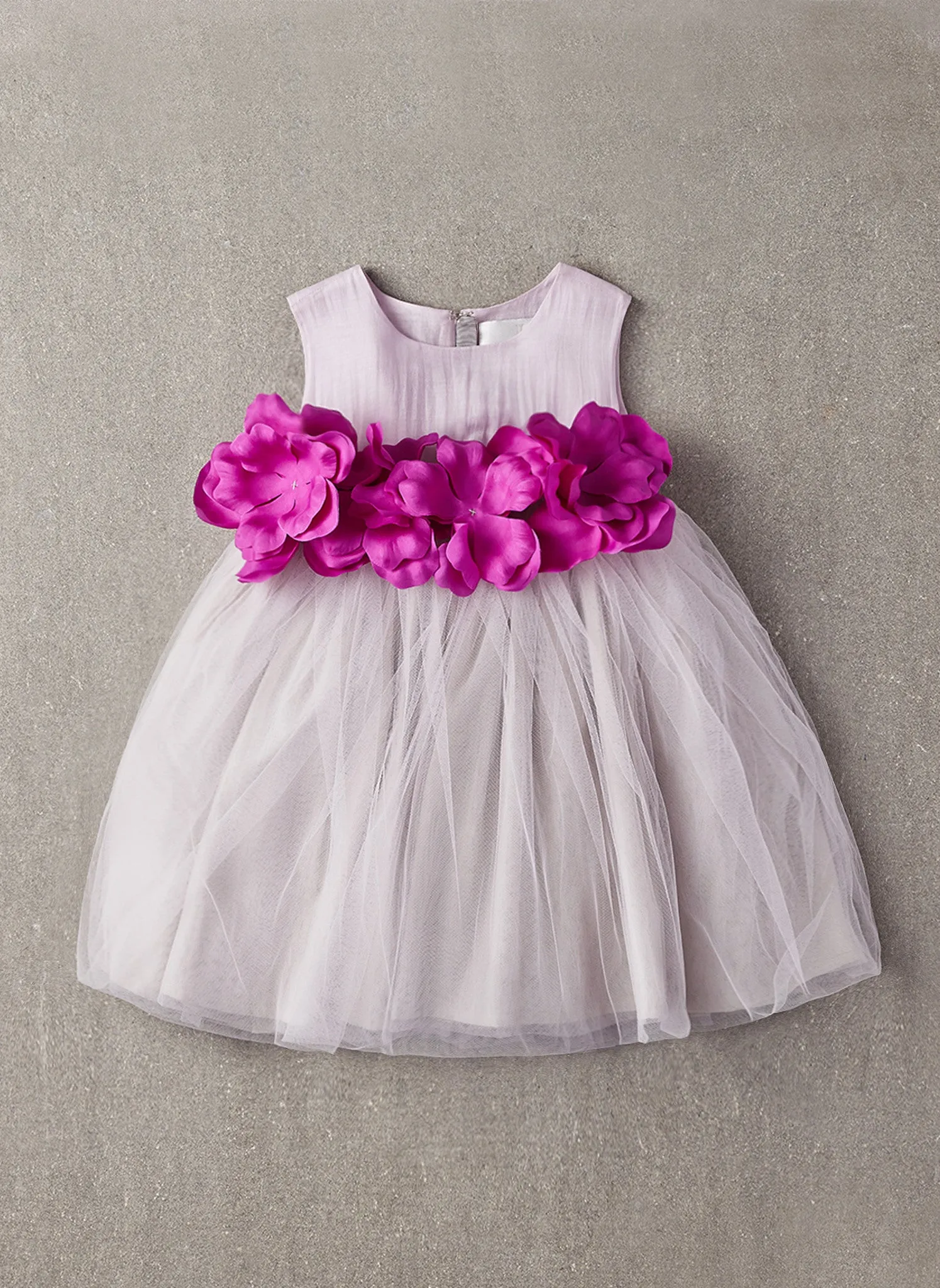 Nellystella LOVE Blossom Dress in Lavender Fog