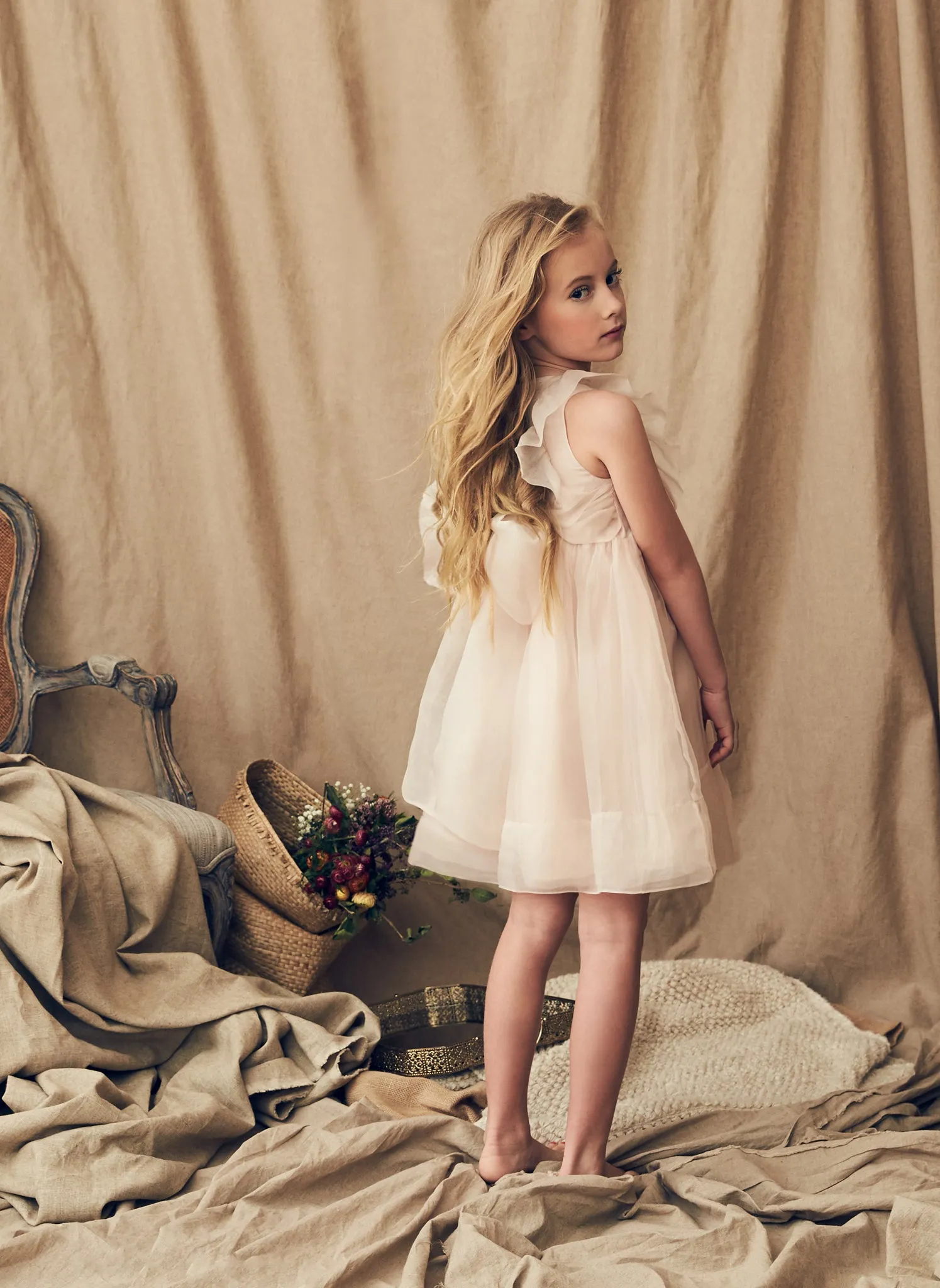 Nellystella LOVE Mae Dress in Petal Pink