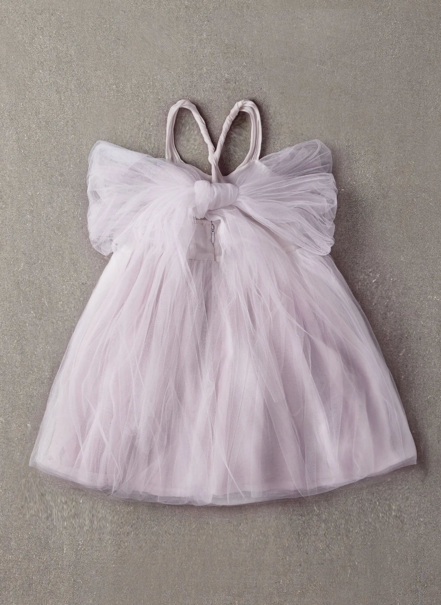 Nellystella LOVE Peach Dress in Lavender Fog