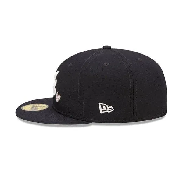 New Era 59Fifty Fitted Atlanta Braves Team Heart (Navy)