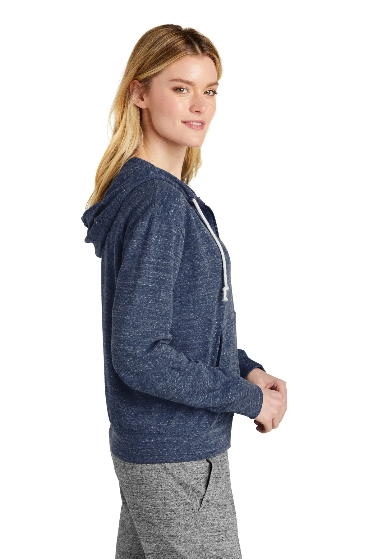 Nike Ladies Gym Vintage Full-Zip Hoodie CN9402 Team Navy