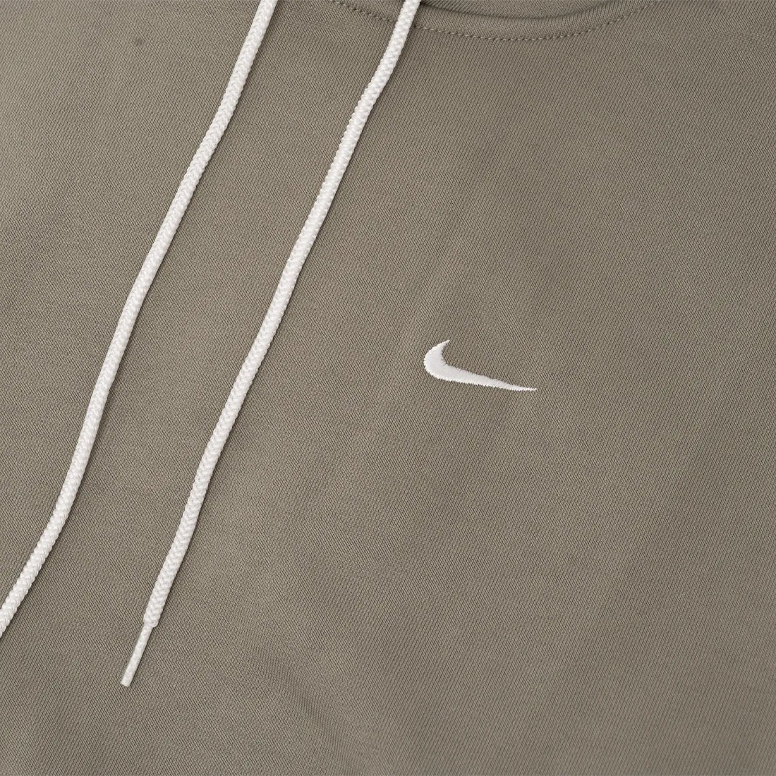 Nike Men Solo Swoosh Hoody (light army / white)