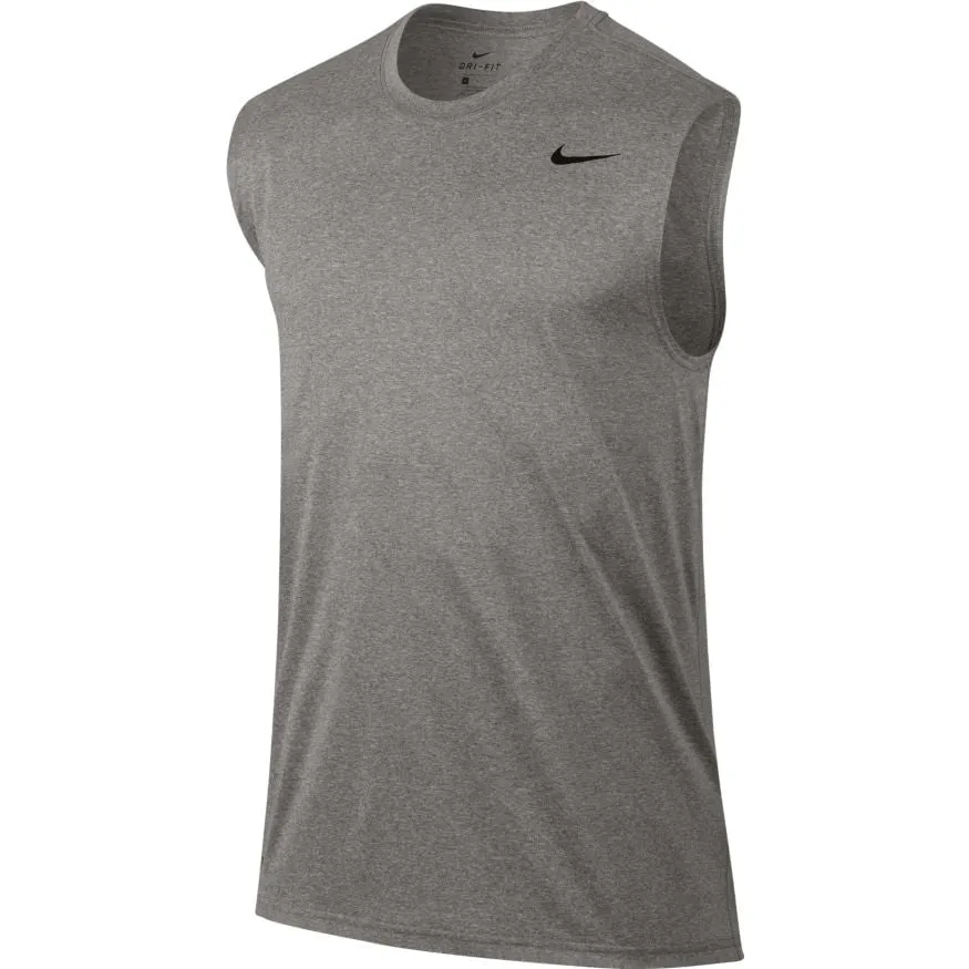 NIKE MEN'S DRI-FIT LEGEND TRAINING GREY SINGLET