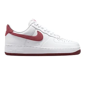 Nike Women's Air Force 1 White Adobe/Team Red/Dragon Red