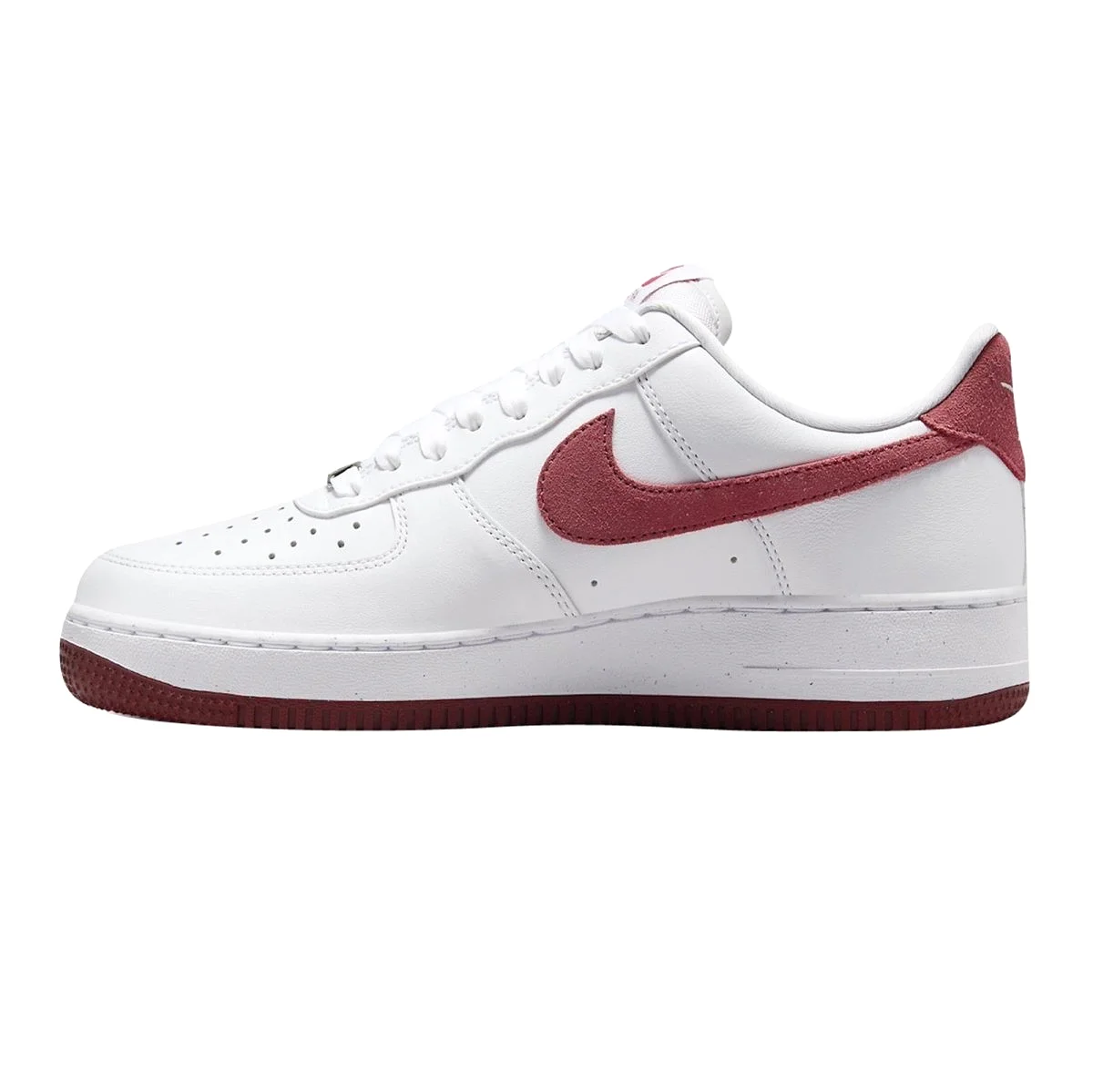 Nike Women's Air Force 1 White Adobe/Team Red/Dragon Red