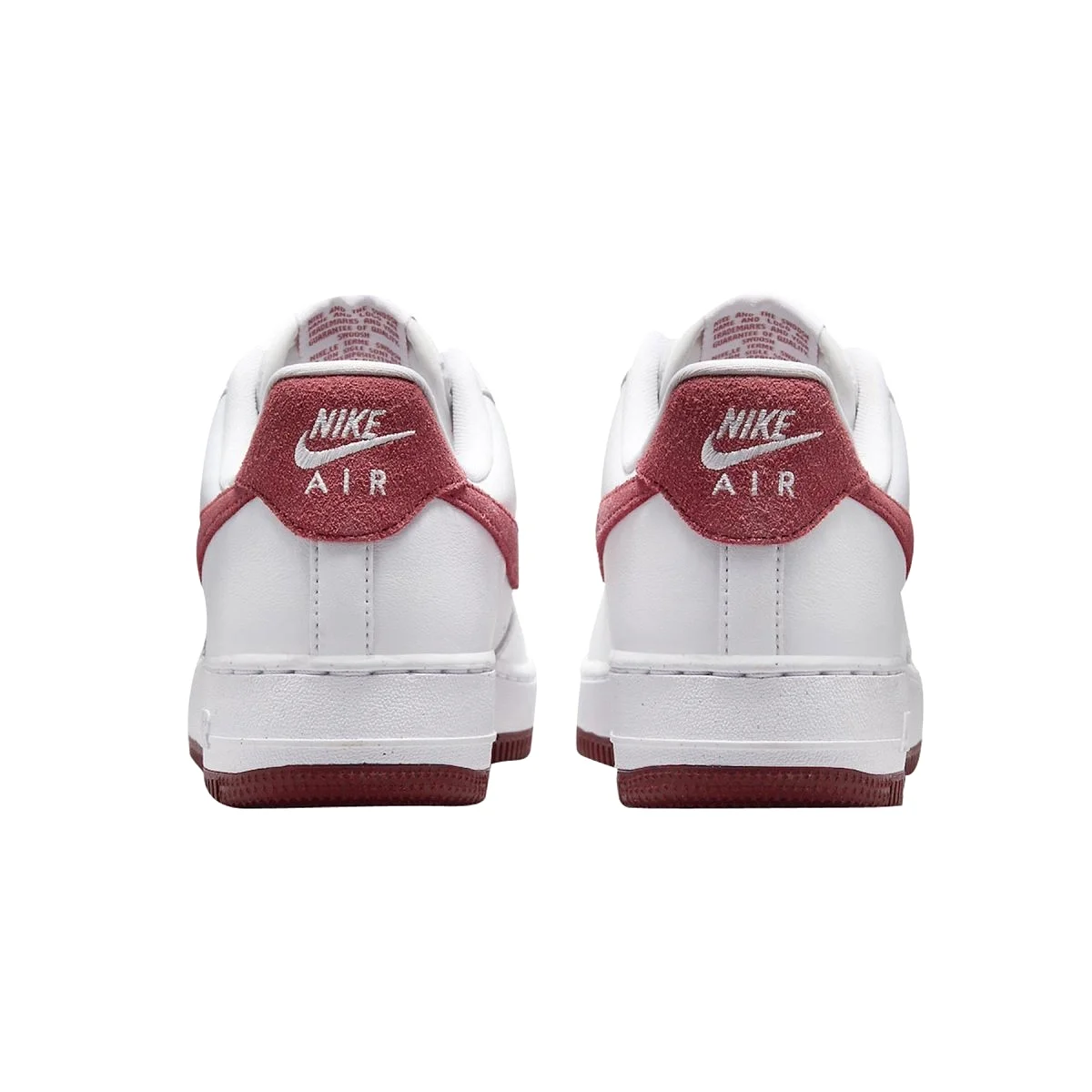 Nike Women's Air Force 1 White Adobe/Team Red/Dragon Red