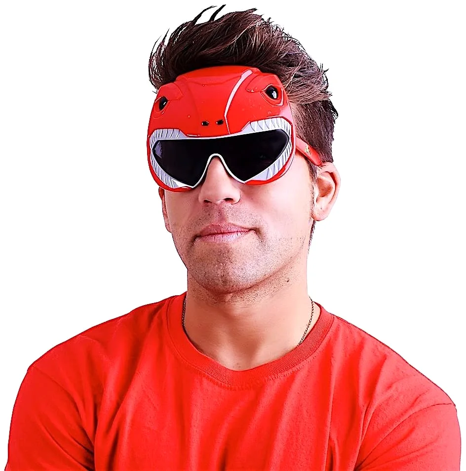 Officially Licensed Power Red Rangers Sunglasses Sunstash -77613