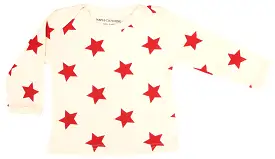 Organic Cotton Baby Long Sleeve T-Shirt GOTS Certified (Star)