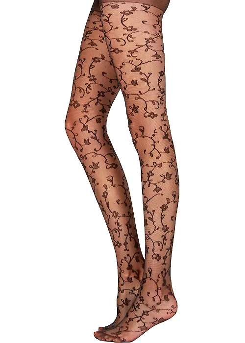 Pretty Polly Floral Fashion Tights ()