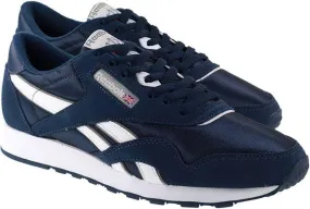 Reebok Mens Classic Nylon Team Navy Platinum