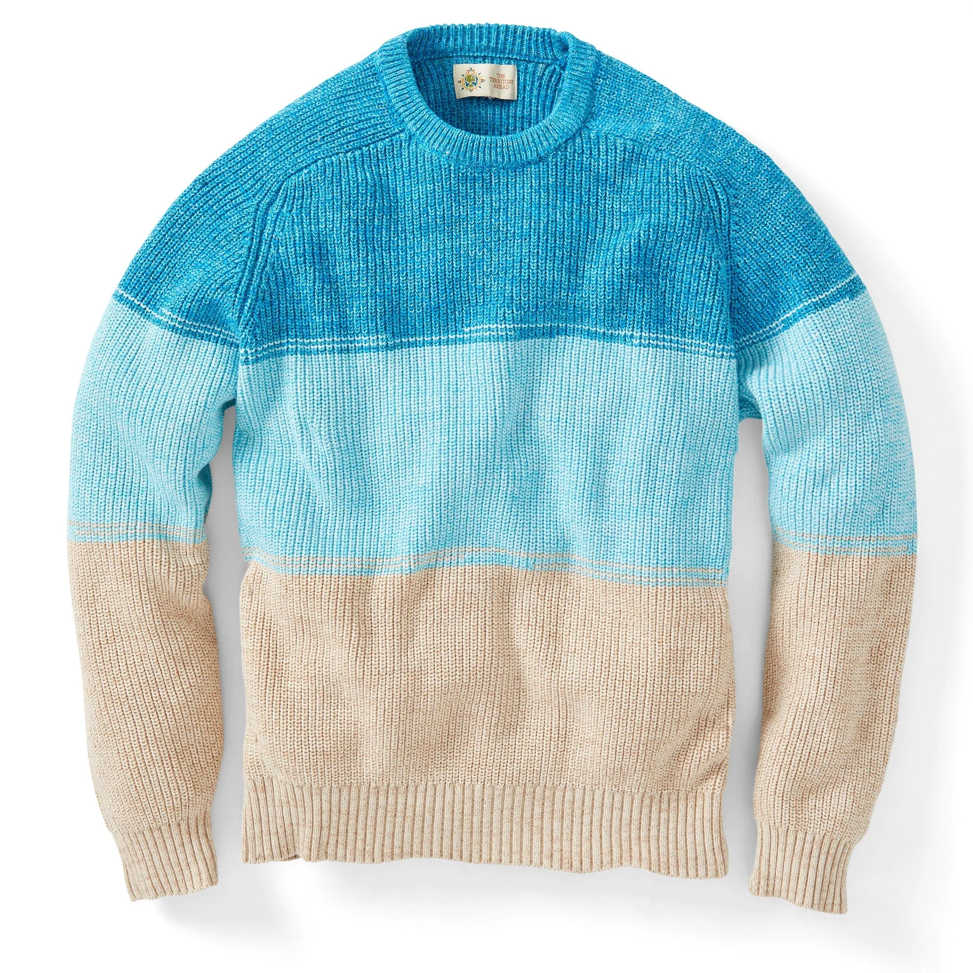 Seascape Ribbed Crewneck Sweater - Tall