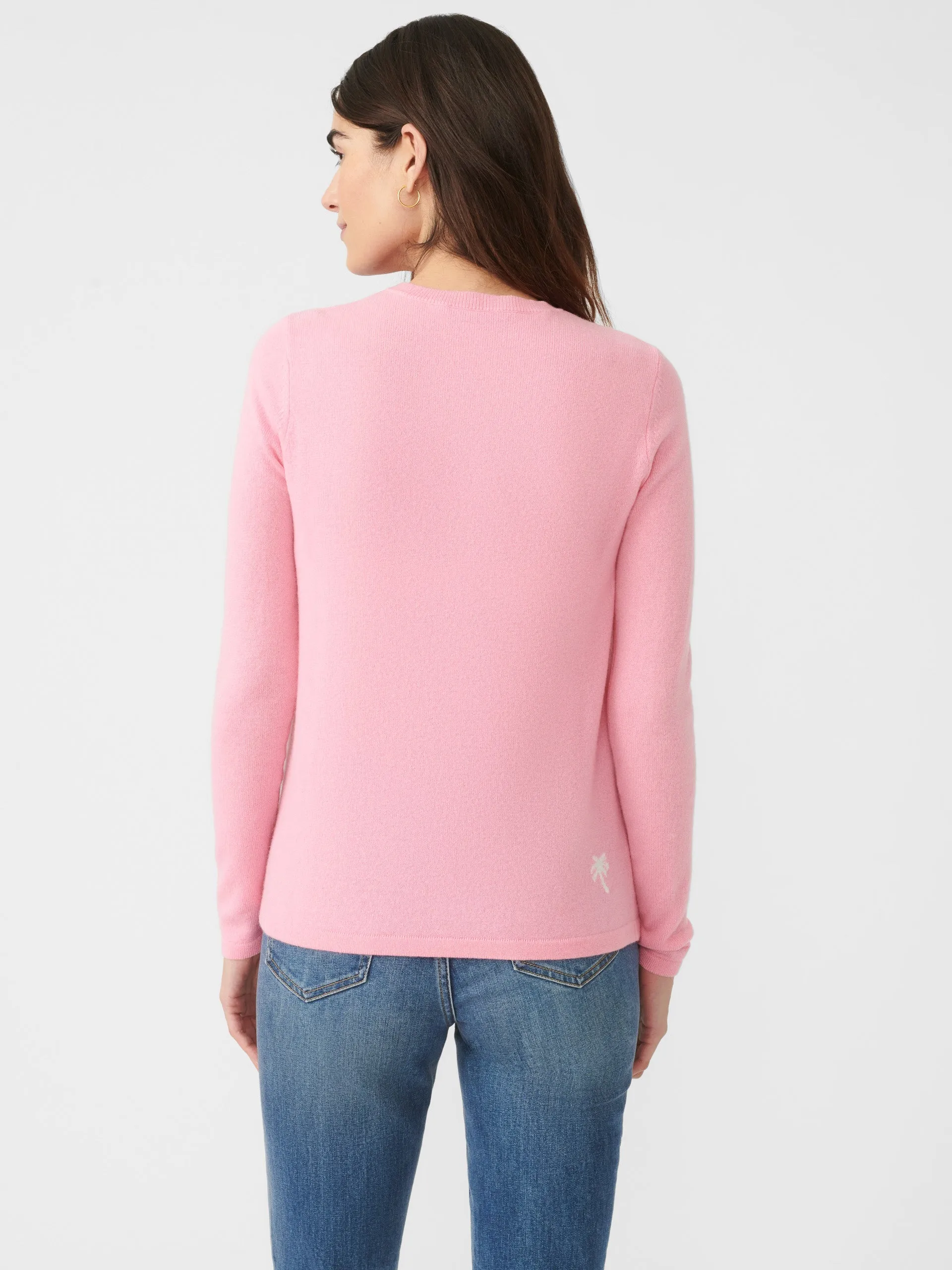 Shield Cashmere Sweater in Ocean Reef