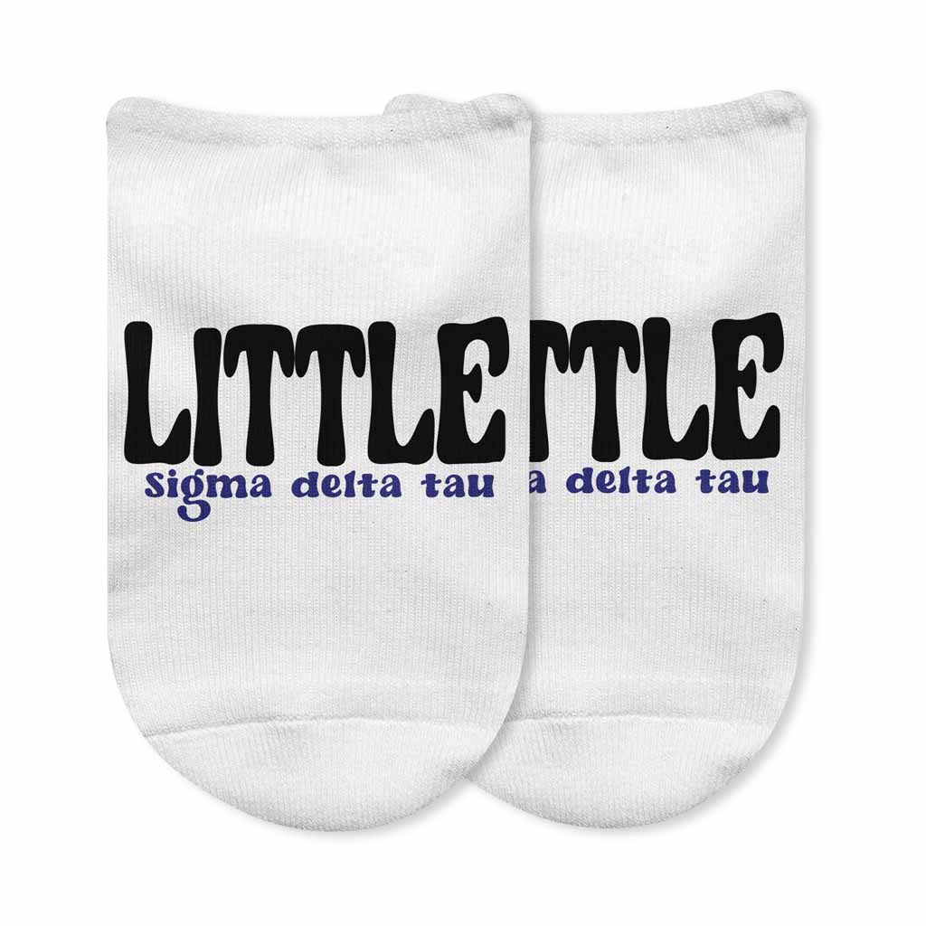 Sigma Delta Tau No Show Socks for Bigs and Littles