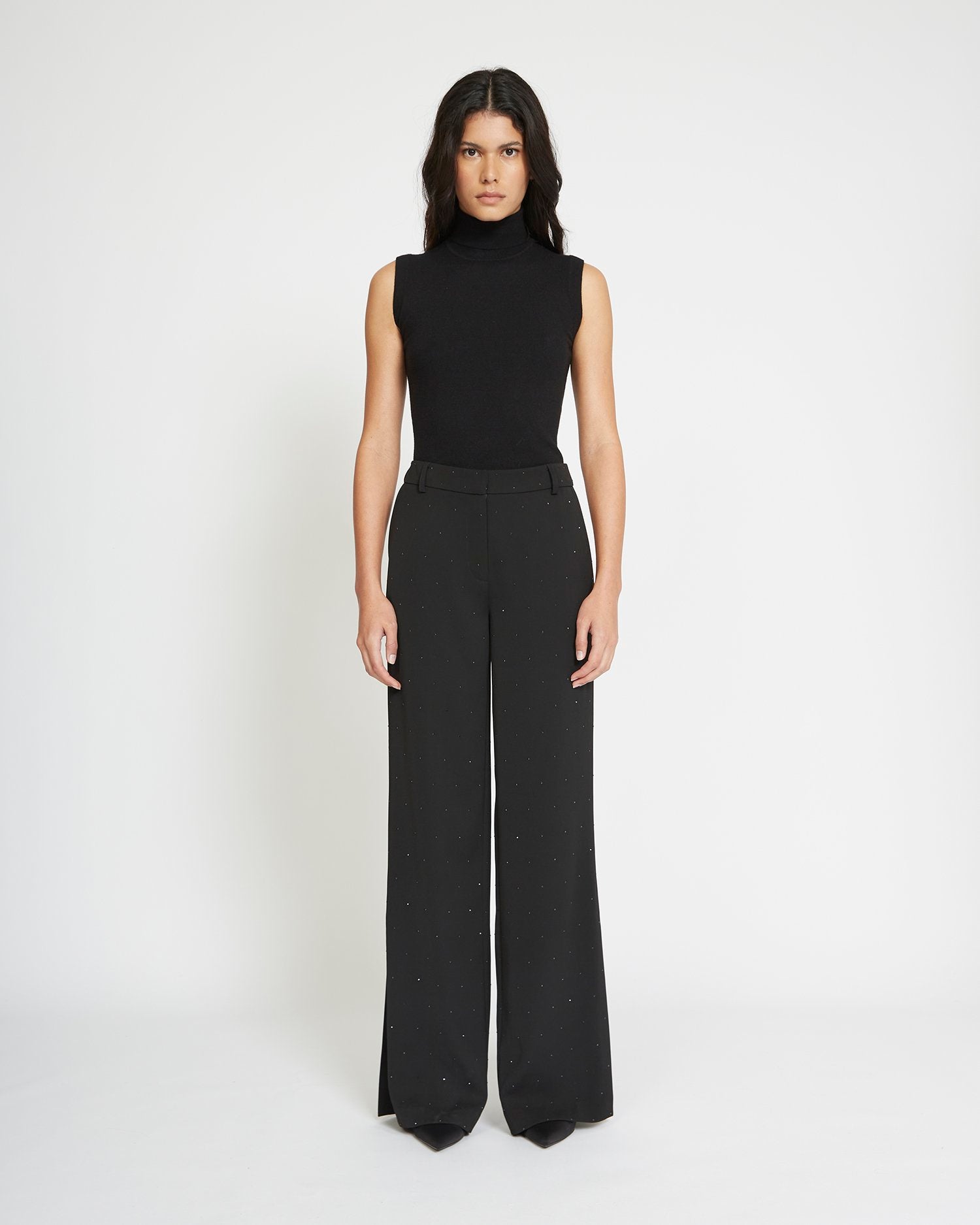 Silvian Heach Landroval Black Trousers