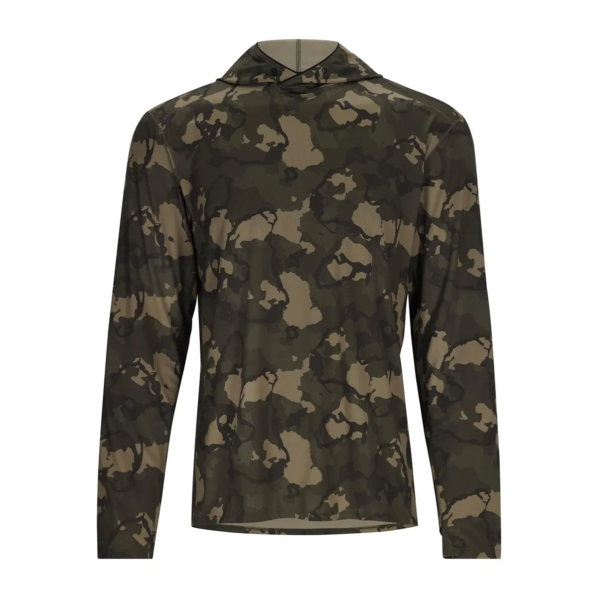 Simms Bugstopper SolarFlex Hoody Regiment Camo Olive Drab