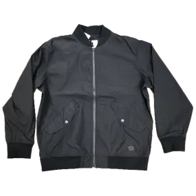 Snow Peak -Black Bomber Jacket -Size Large