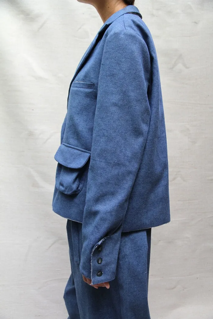 Suit Chekhov Tabi blue