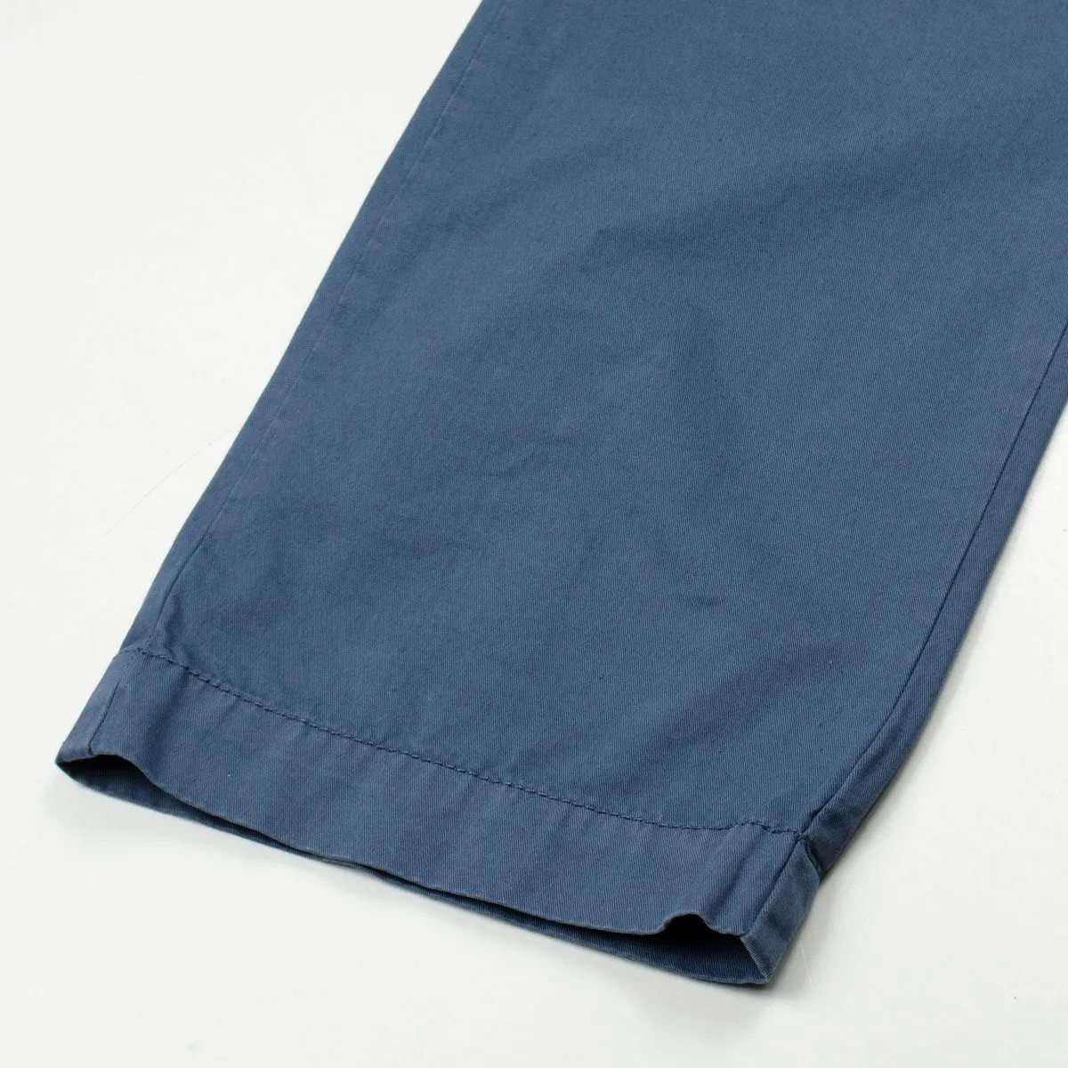 Sunspel - Drawstring Trouser - Blue Slate