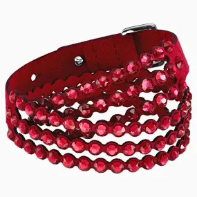 Swarovski Power Collection POWER Slake Bracelet, Scarlet Red, M-5543080