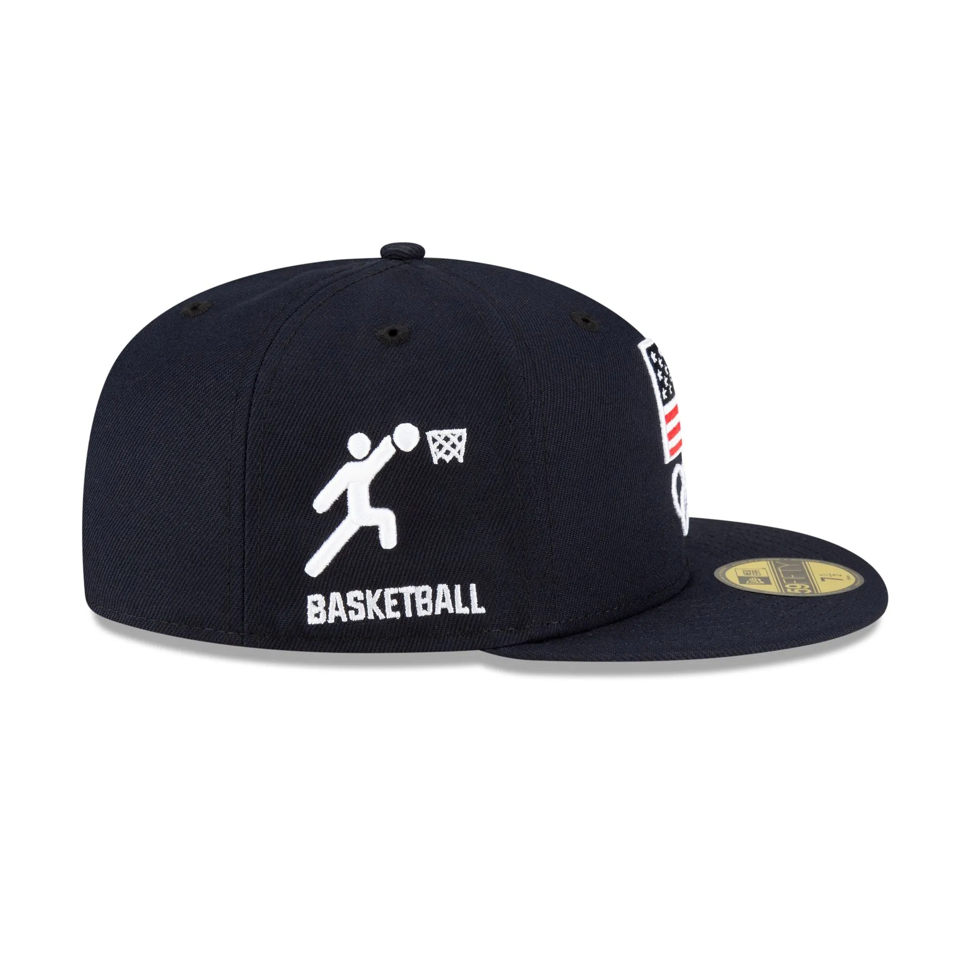 Team USA Basketball Navy 59FIFTY Fitted Hat