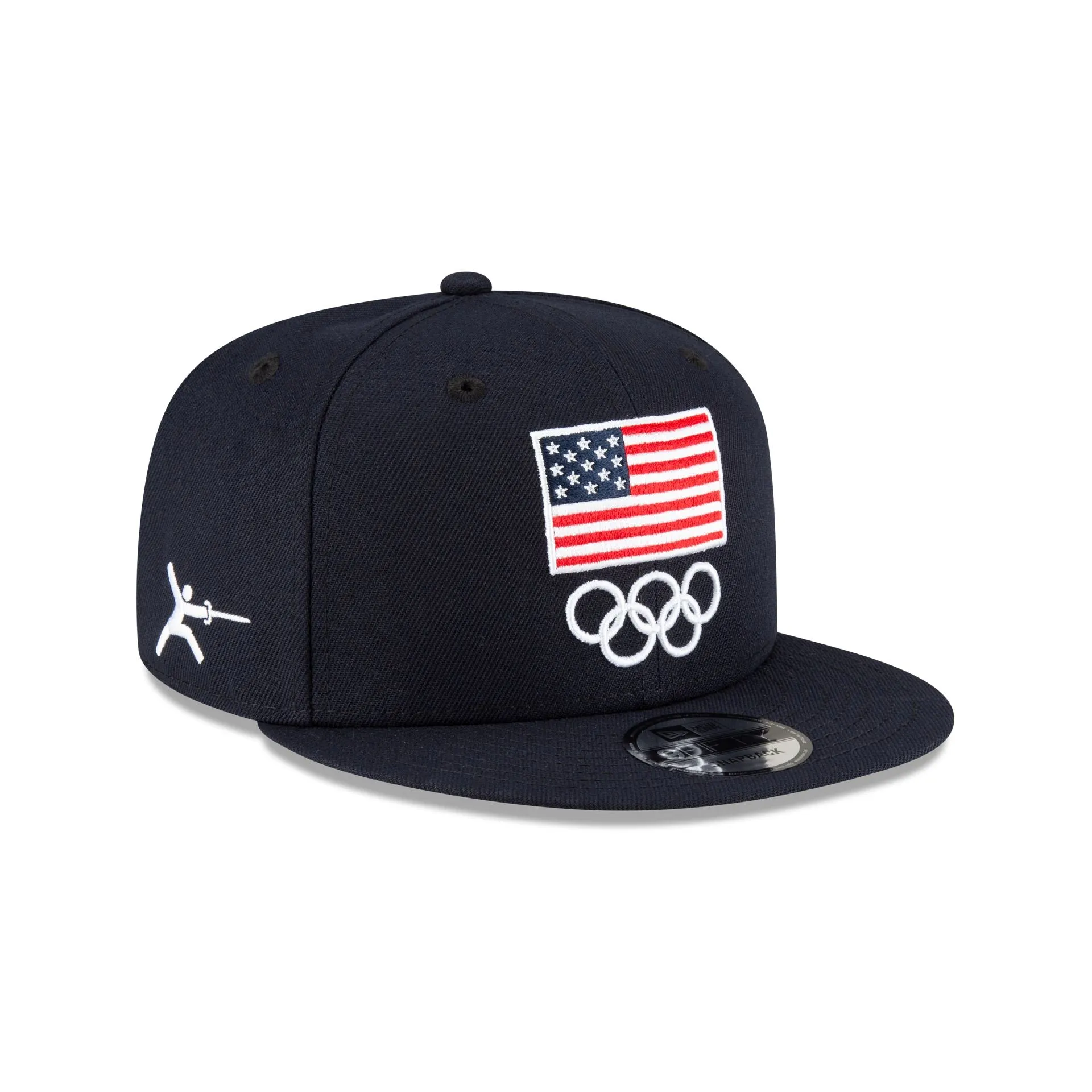 Team USA Fencing Navy 9FIFTY Snapback Hat