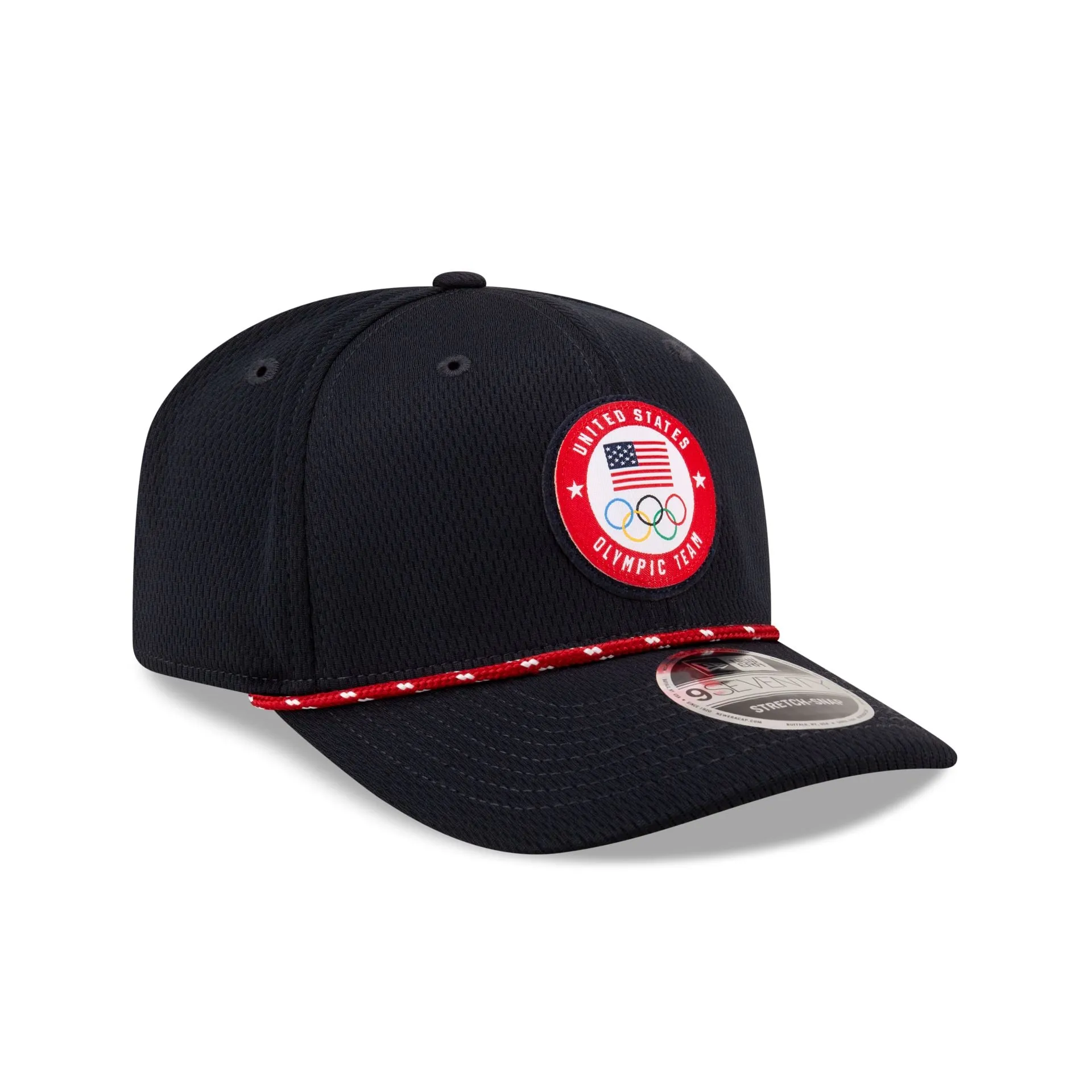 Team USA Olympics Navy 9SEVENTY Stretch-Snap Hat