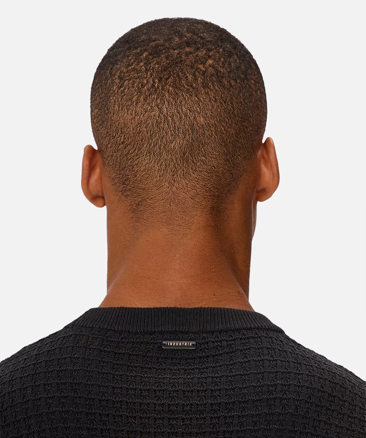 The Nunez Long Sleeve Sweater - Obsidian