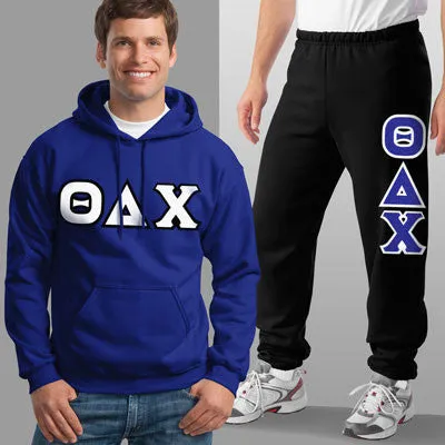 Theta Delta Chi Hoodie and Sweatpants, Package Deal - TWILL