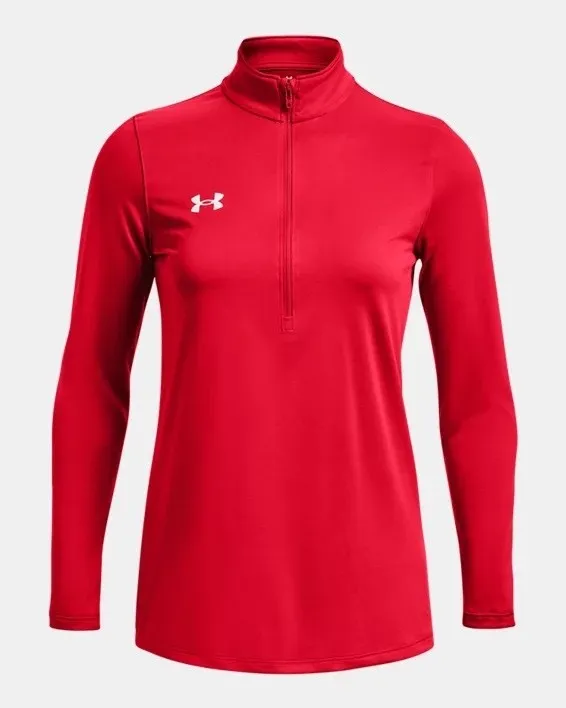 Under Armour Women's Team Tech Long Sleeve 1/2 Zip Top #1376862