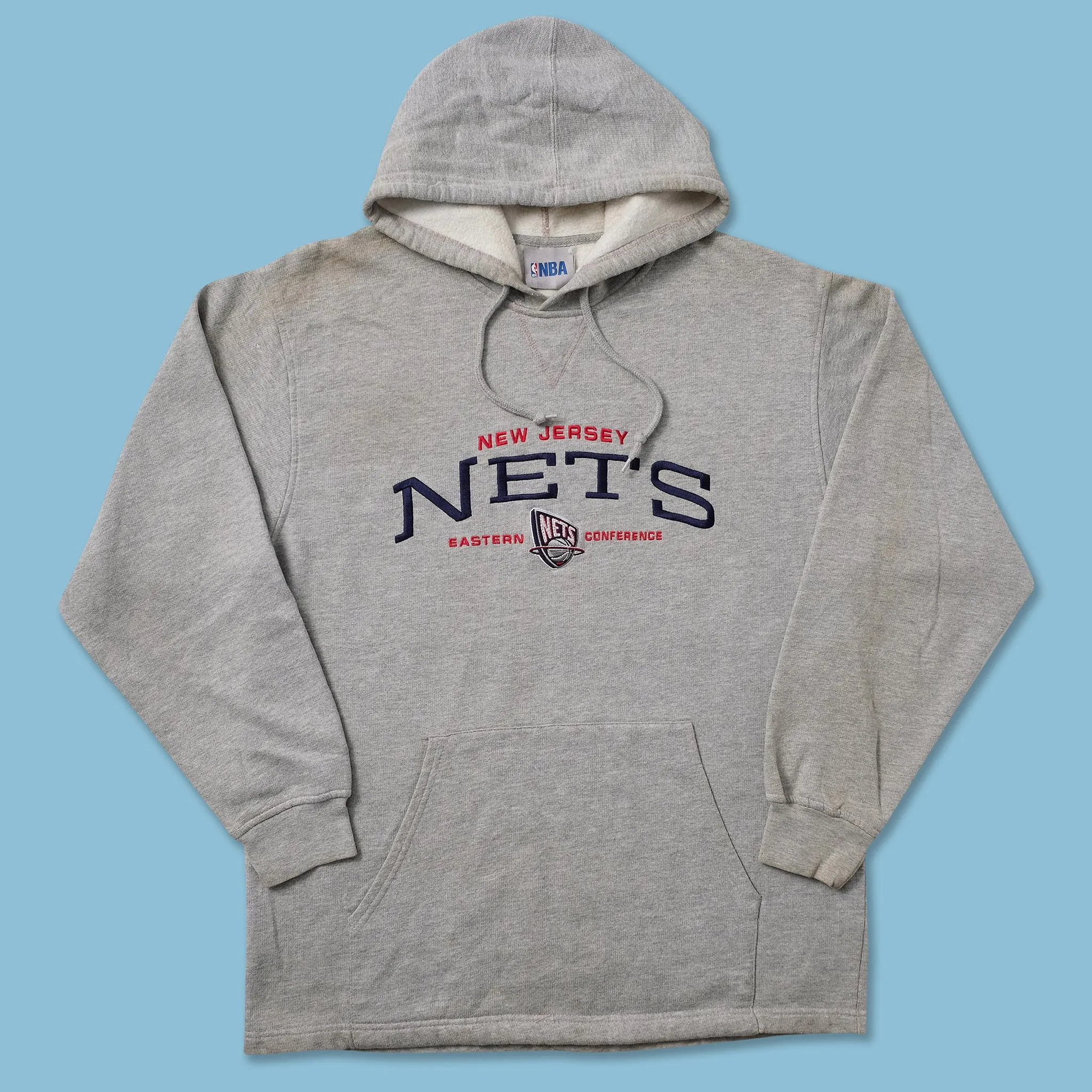 Vintage New Jersey Nets Hoody Medium