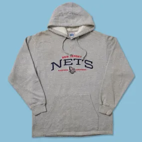 Vintage New Jersey Nets Hoody Medium