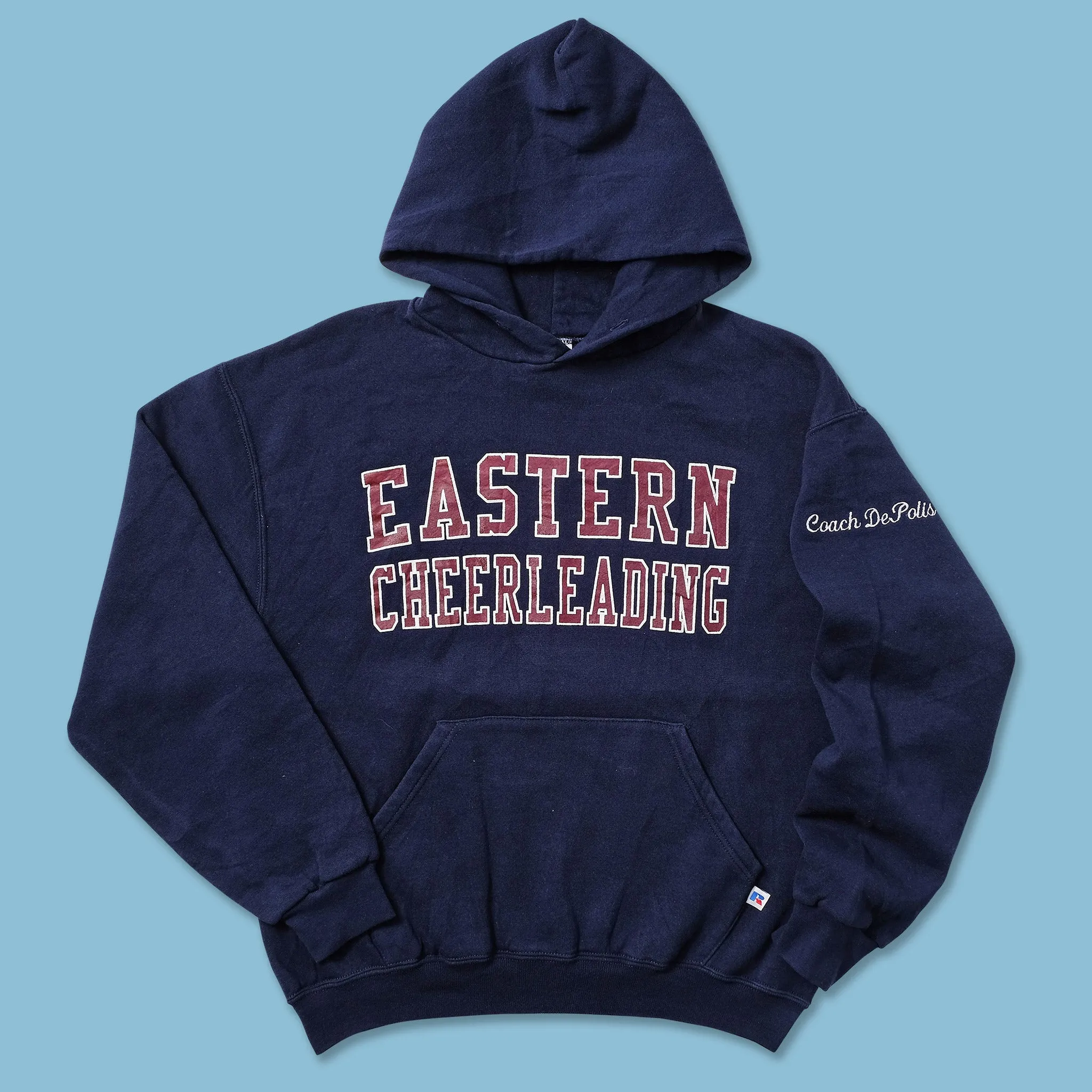 Vintage Russell Athletic Eastern Cheerleading Hoody Small