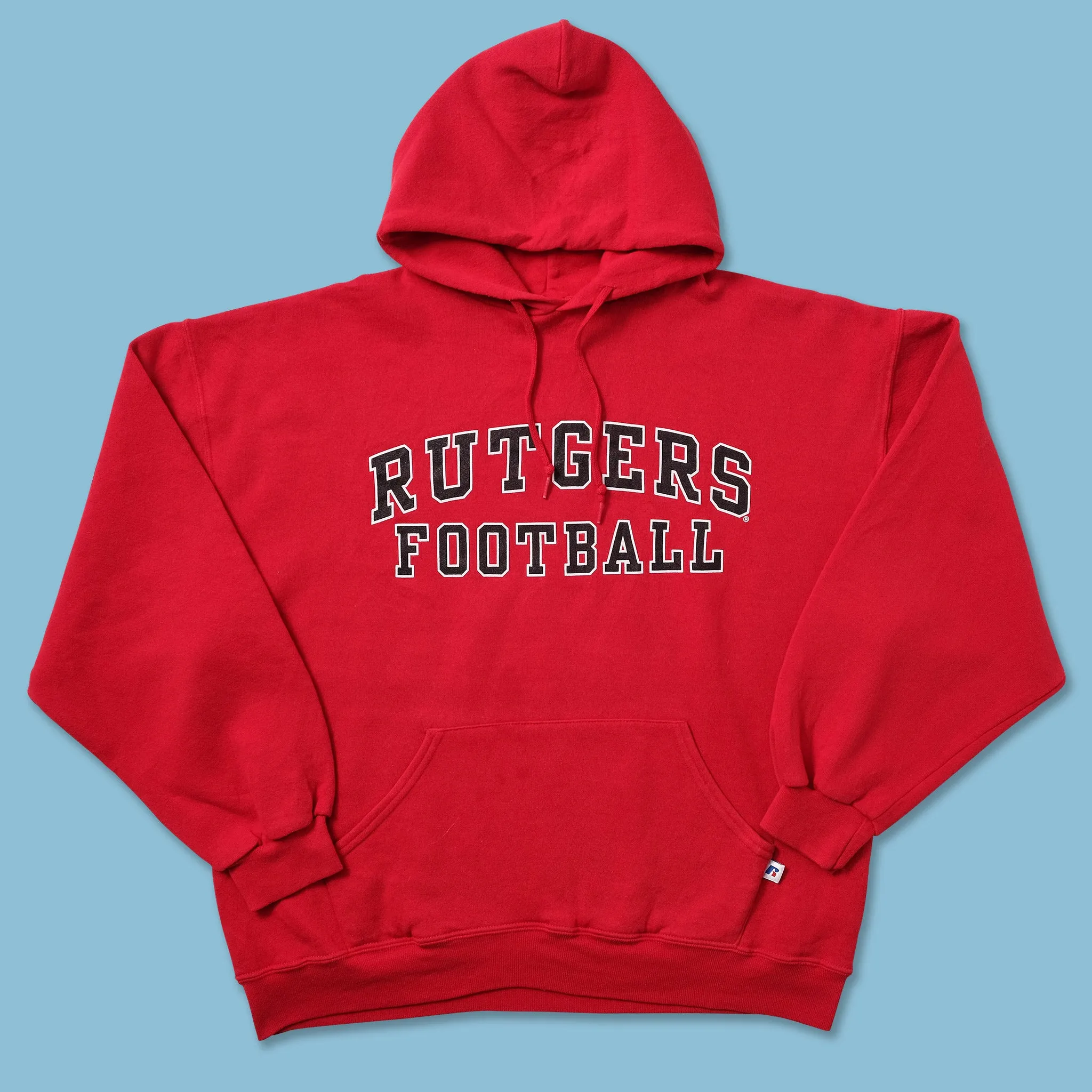 Vintage Russell Athletic Rutgers Hoody Large