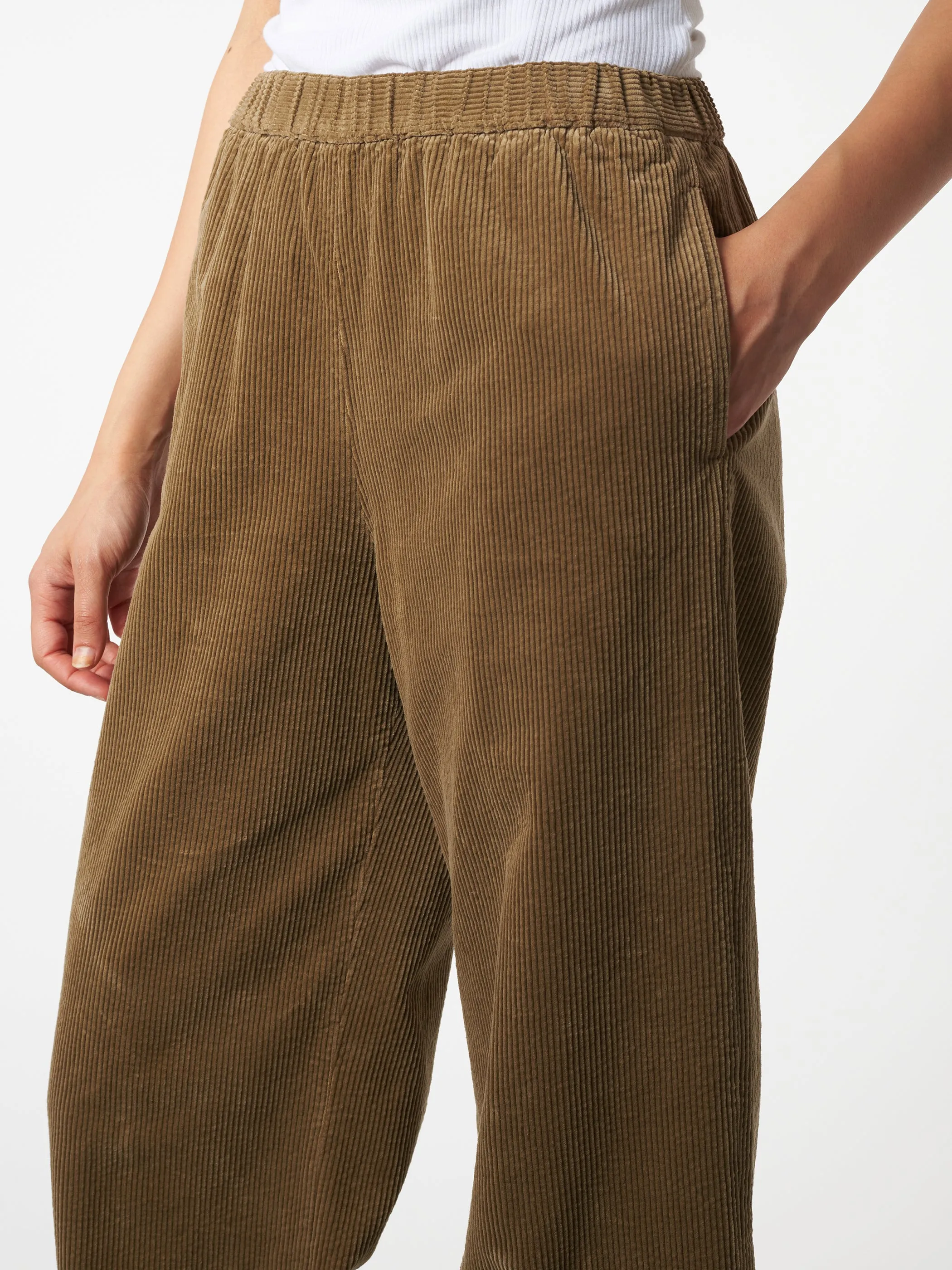 Wide Corduroy Trousers