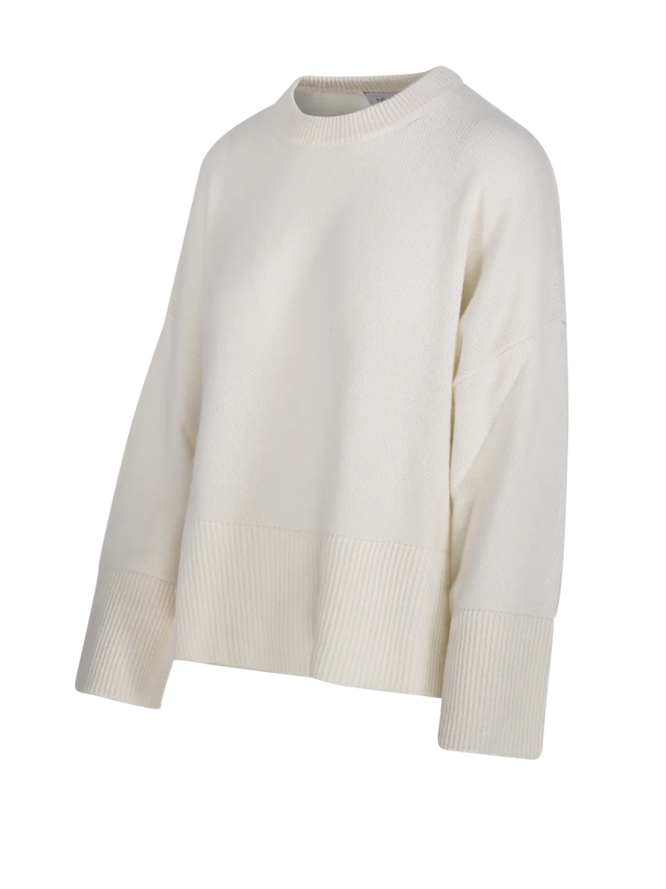 WOMAN BE YOU WHITE CASHMERE LADY36 SWEATER