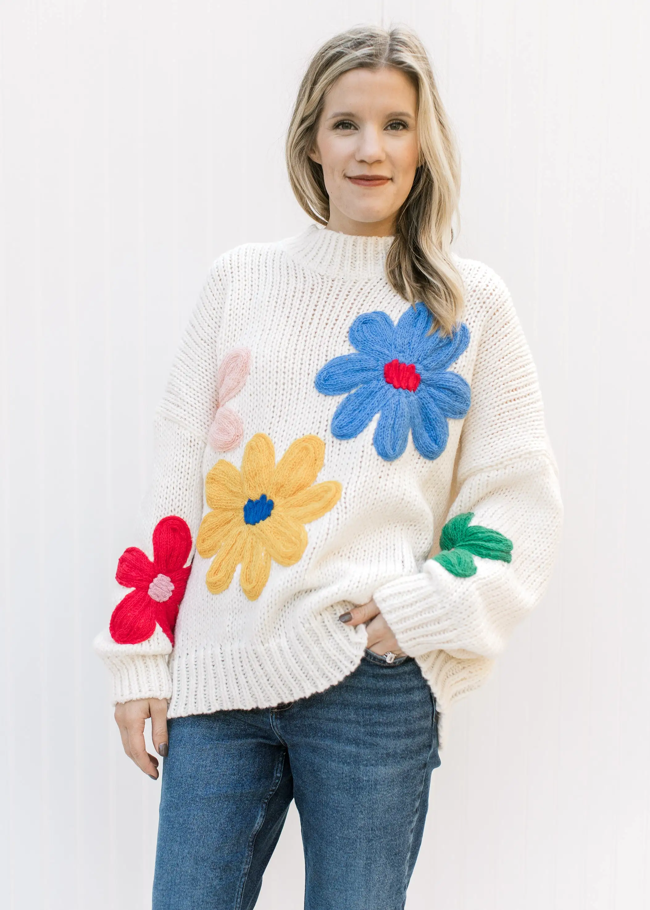 X Flower Power Sweater