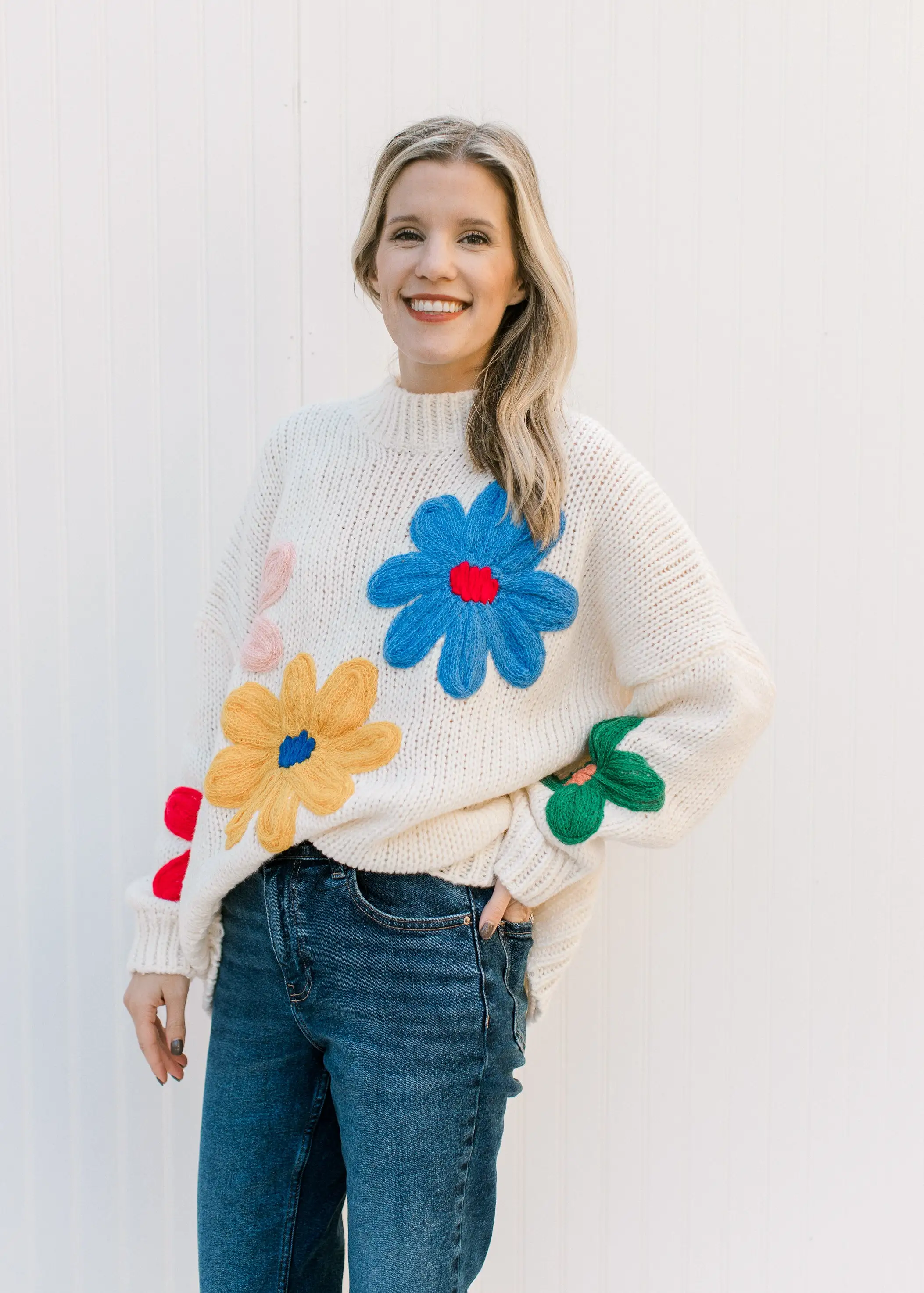 X Flower Power Sweater